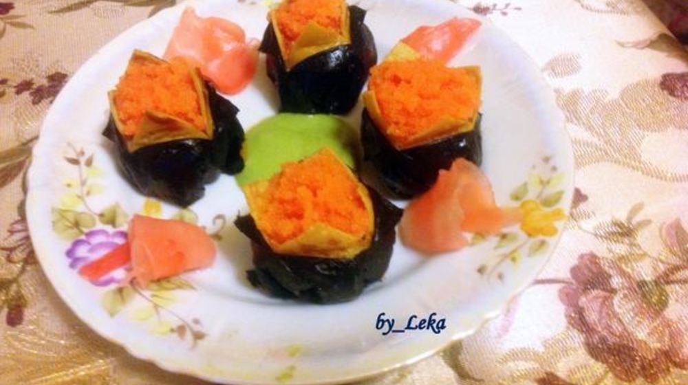 Как приготовить темари-суш с нори и японским омлетом