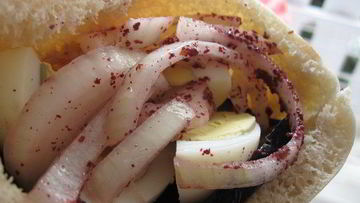 Рецепт Иракского сэндвича Сабиах