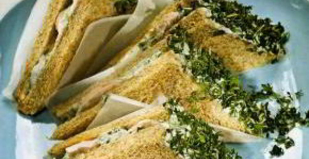 Рецепт гавайский куриный сэндвич