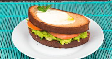 Рецепт Супера сытного сэндвич на завтрак