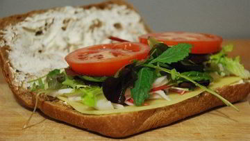 Рецепт Сэндвича с крабовым мясом