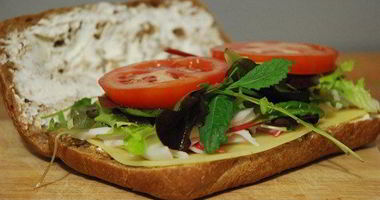 Рецепт Сэндвича с крабовым мясом