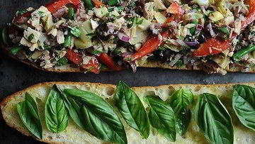 Рецепт Сэндвича с тунцом, артишоками и паприкой