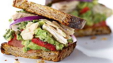 Рецепт Сэндвича с тунцом и авокадо