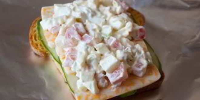 Рецепт сэндвича с яичным салатом