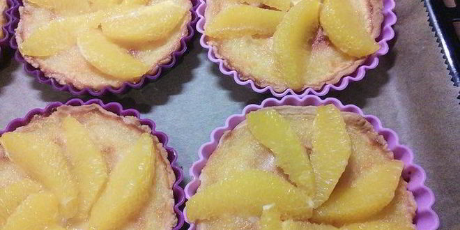 Рецепт апельсиновых тарталеток