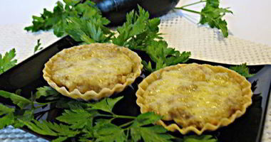 Рецепт Баклажанного кокота в тарталетках