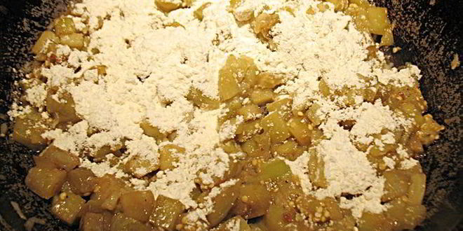 Рецепт баклажанного кокота в тарталетках