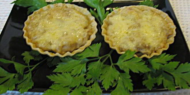 Рецепт баклажанного кокота в тарталетках