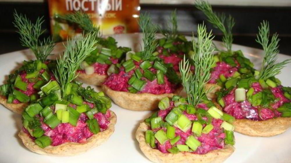 Как приготовить постные тарталетки с рыбой