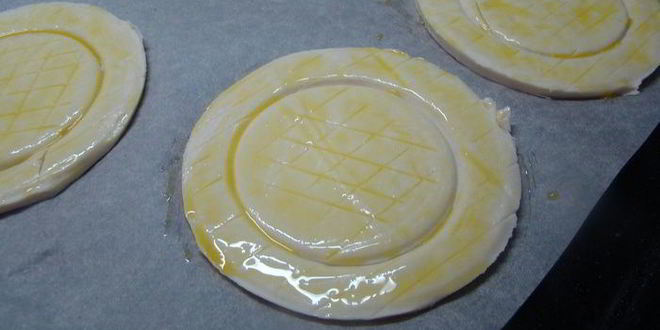 Рецепт слоеных тарталеток с начинкой