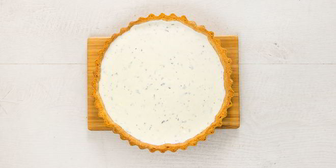 Рецепт тарталетки со сливочным сыром с помидорами, цуккини и рукколой