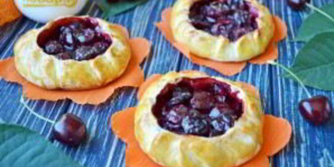 Рецепт тарталеток с черешней