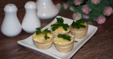 Рецепт Тарталеток с икрой и сливочным сыром