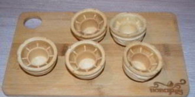 Рецепт тарталеток с икрой и сливочным сыром