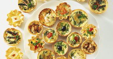 Рецепт Тарталеток с икрой и зеленью