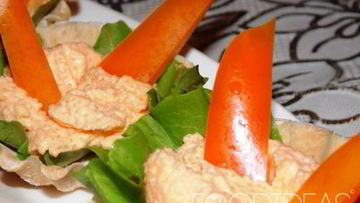 Рецепт Тарталеток с икрой мойвы