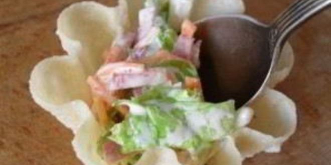 Рецепт тарталеток с корейской морковью