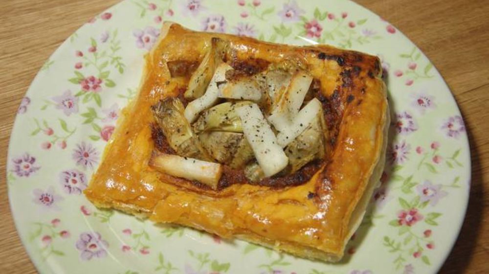 Как приготовить тарталетки с козьим сыром, артишоками и соусом песто