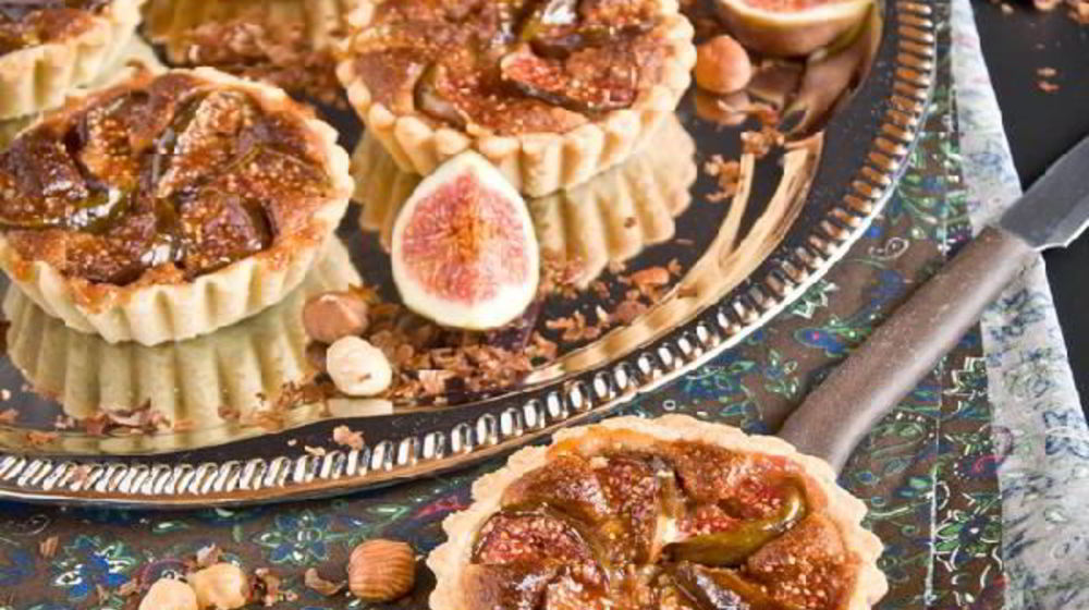 Как приготовить тарталетки с кремом франжипани и инжиром