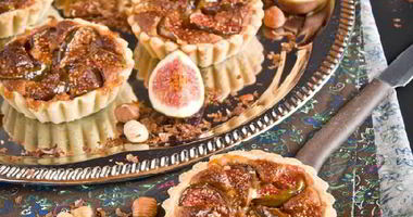 Рецепт Тарталеток с кремом франжипани и инжиром