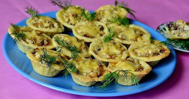 Рецепт Тарталеток с курицей и грибами