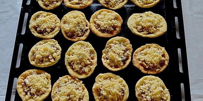 Рецепт тарталеток с курицей и грибами