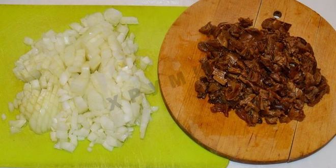 Рецепт тарталеток с курицей и грибами