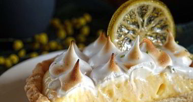 Рецепт Тарталеток с лимонно-лаймовым кремом и меренгой