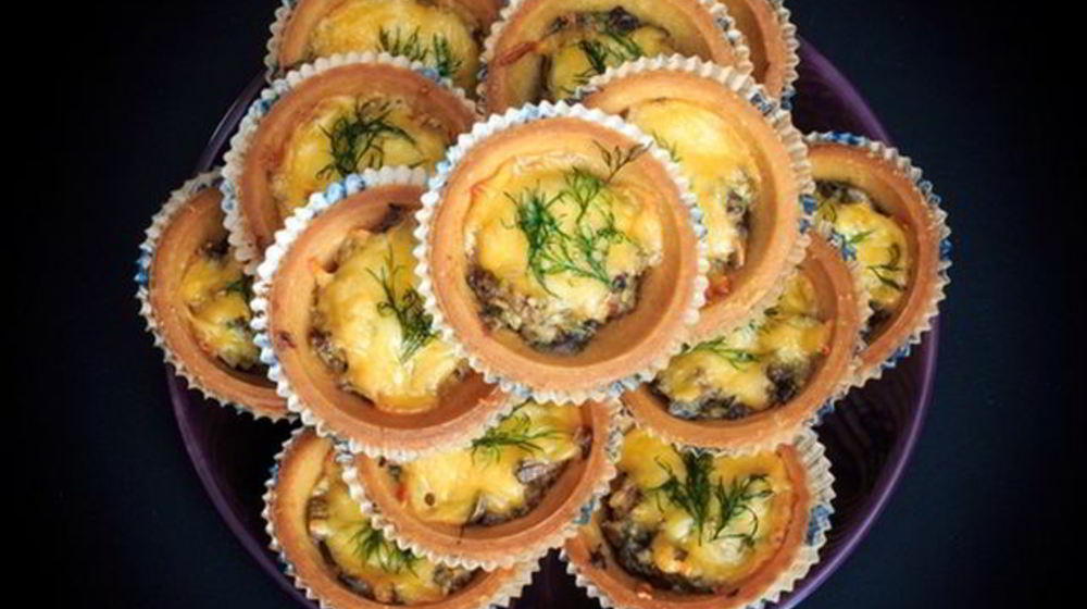 Как приготовить тарталетки с морепродуктами