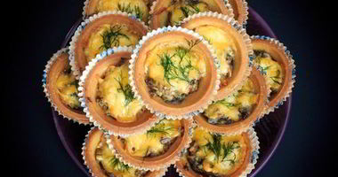 Рецепт Тарталеток с морепродуктами