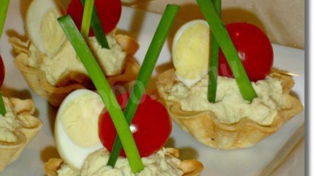 Как приготовить тарталетки с начинкой