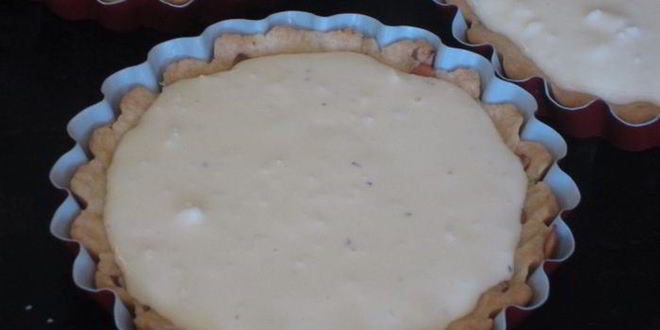 Рецепт тарталеток с овощами и йогуртовой заливкой