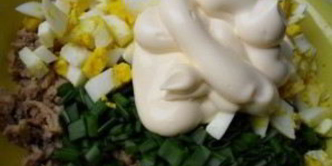 Рецепт тарталеток с печенью трески и яйцом