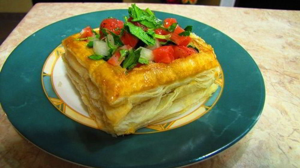 Как приготовить тарталетки с семгой и форелью