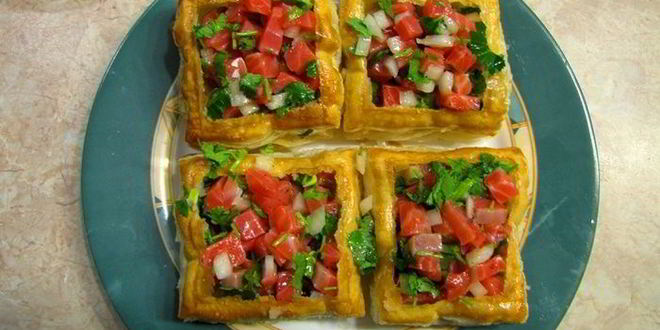 Рецепт тарталеток с семгой и форелью