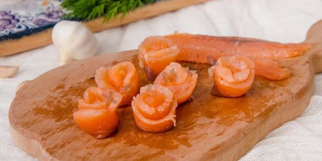 Рецепт тарталеток с семгой и сыром