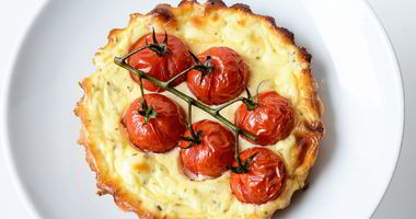 Рецепт Тарталеток с сыром и помидорами