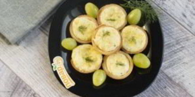 Рецепт тарталеток с сыром