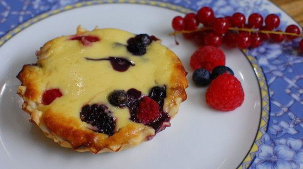 Как приготовить ягодные тарталетки с рикоттой