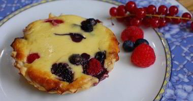 Рецепт Ягодных тарталеток с рикоттой