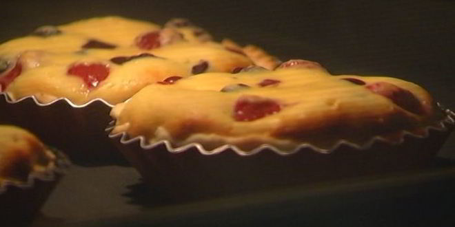 Рецепт ягодных тарталеток с рикоттой