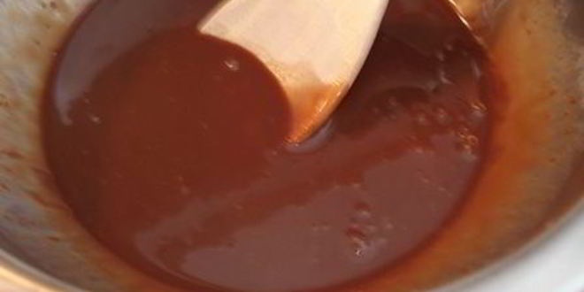 Рецепт дважд шоколадный тарт с карамелью