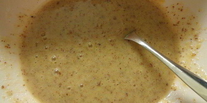 Рецепт грушевого тарта под миндально-ванильным кремом