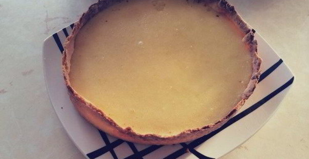 Рецепт лимонный тарт