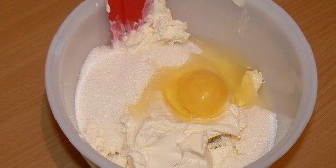 Рецепт клюквенного тарта с творожным сыром