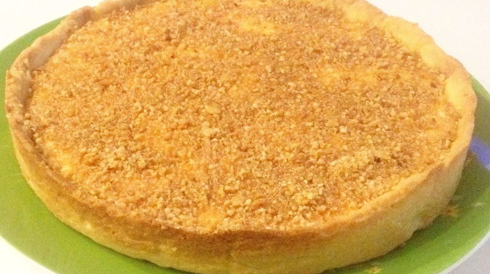 Как приготовить лимонный тарт с крем-фрешем и миндалем