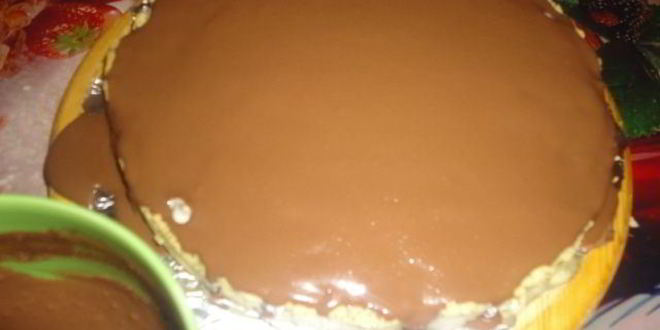 Рецепт макового тарта с творожным суфле и ганашем