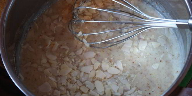 Рецепт миндально-медового тарт