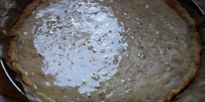 Рецепт миндально-медового тарт